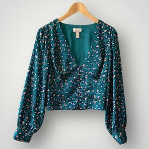 🎉5 for $45🎉Willow Root Top Blouse Shirt Size M